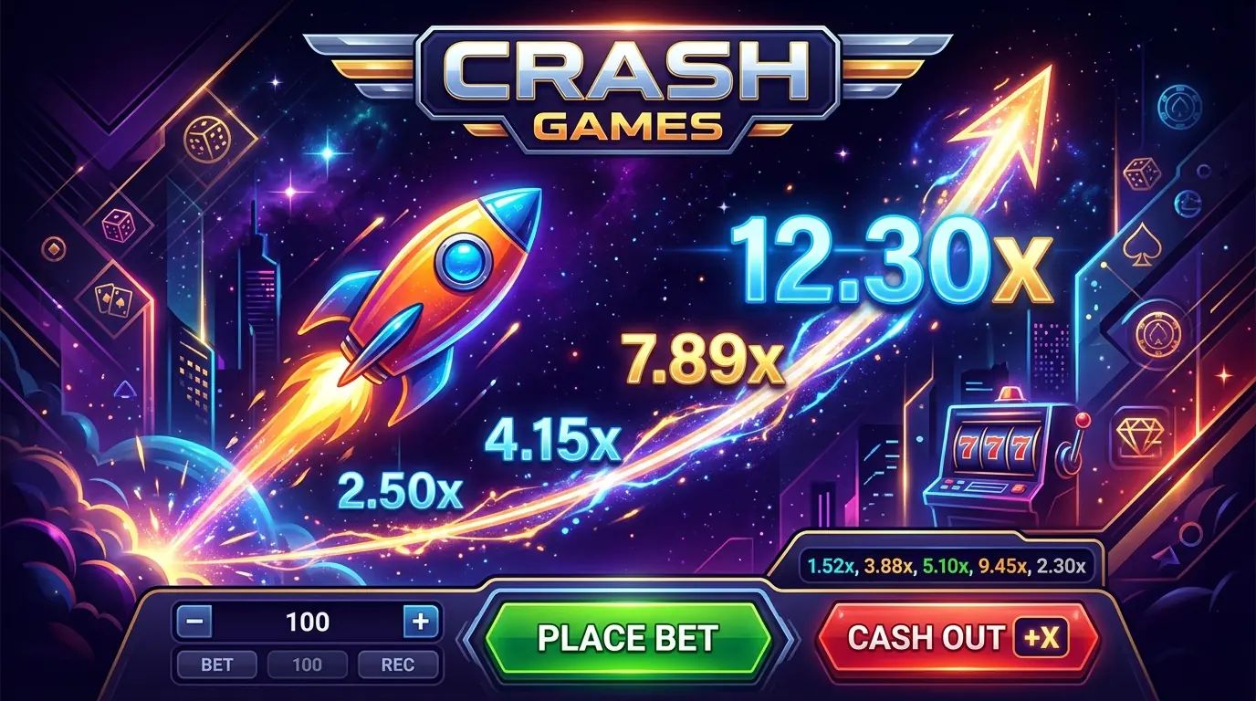 Crash Games bei Ice casino